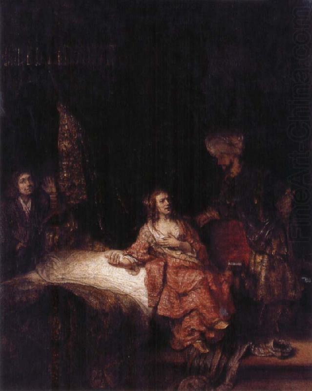 Joseph Accused by Potiphor-s Wife, REMBRANDT Harmenszoon van Rijn